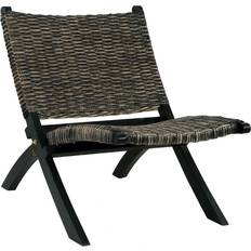 Black - Relaxing Chairs Armchairs vidaXL kubu Armchair 27.6"