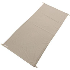 Draps de Voyage et Oreillers de Camping Outwell Doublure De Sac De Couchage 1 Place Cotton Liner Beige 230099