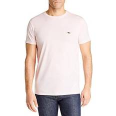 Lacoste Crewneck Pima Cotton T-shirt - Flamingo Pink
