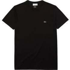 Lacoste 3XL T-shirts Lacoste Men's Crew Neck Pima T-shirt - Black