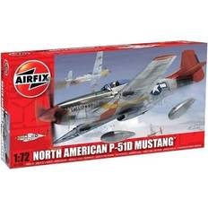 Airfix 1:72 Scale Models & Model Kits Airfix North American P-51D Mustang 1:72