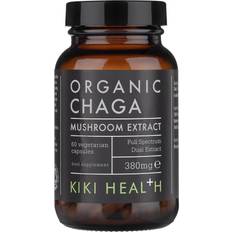 Chagapulver Kosttillskott Kiki Health Organic Chaga Extract Mushroom 60 st