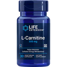 Life Extension L-Carnitine 500mg 30 stk
