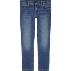 Jungen - Spandex Hosen Dolce & Gabbana Boy's Slim-fit Stretch Jeans - Dark Blue (L41F96LD725B9110)