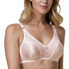 Abecita Glitter Moulded Soft Bra - Powder