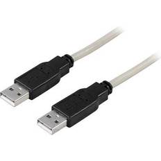 Deltaco USB A - USB A 2.0 5m