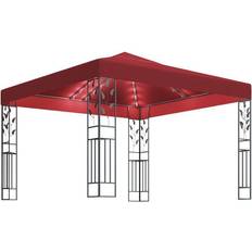 vidaXL Gazebo with String Lights