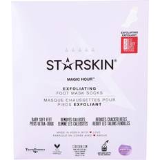 Paraben-Free Foot Masks Starskin Magic Hour Exfoliating Double-Layer Foot Mask Socks