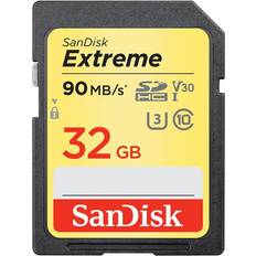 SanDisk Extreme SDHC Class 10 UHS-I U3 V30 90/60MB/s 32GB