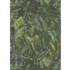 Green - Romantic Wallpapers Erismann Jungle Twist (10081-07)