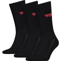 Levi's Regular Cut Socks 3-pack - Jet Black