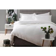 Belledorm Duvet Covers Belledorm Waffle Weave King Duvet Cover White (218x228cm)