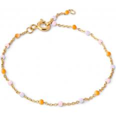 Purple Bracelets ENAMEL Copenhagen Lola Bracelet - Gold/Heavenly