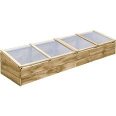 vidaXL Greenhouse 200x50x35cm Bois