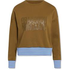 Mads nørgaard organic tilvina sweatshirt Mads Nørgaard Tilvina P Organic Sweatshirt - Breen