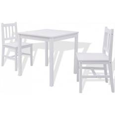 Quadratic Dining Sets vidaXL 242955 3-pack Dining Set 70x70cm 3pcs