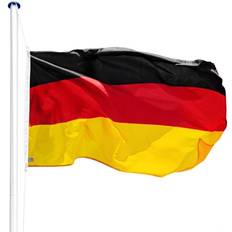 tectake Germany Flagpole 5.6m