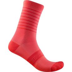 Castelli Dame Undertøy Castelli Superleggera 12 Socks Women - Brillant Pink