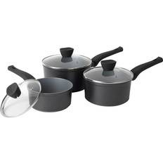 Russell Hobbs Pearlised Set di pentole con coperchio 3 Parti