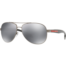 Prada Aviator - Mirror Glass Sunglasses Prada PS53PS 5AV5L0