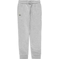 Lacoste Trousers Lacoste Kids' Sport Fleece Sweatpants - Grey Chine (XJ9476-CCA)