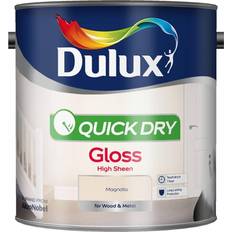 Dulux magnolia Dulux High Sheen Wood Paint Magnolia 0.75L