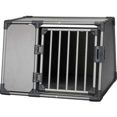 Hundekäfige für Autos Haustiere Trixie Transport Box Aluminium L 78x64cm