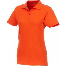 Orange - Women Polo Shirts Elevate Womens Helios Short Sleeve Polo Shirt - Orange