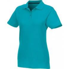 Elevate Womens Helios Short Sleeve Polo Shirt - Aqua