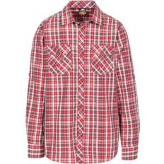 Trespass Collector Checked Shirt - Red