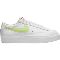 Nike Blazer Low Platform W - White/White/Black/Light Lemon Twist