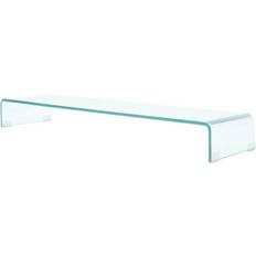 Glass TV Benches vidaXL 244131 TV Bench 39.4x5.1"