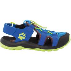 Kid's Outdoor Action Sandal - Blue/Lime