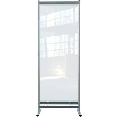 Schermi divisori da scrivania Nobo Premium Plus Clear PVC Free Standing Protective Room Divider Screen