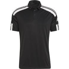 Black - Football Polo Shirts adidas Squadra 21 Polo Shirt Men - Black/White