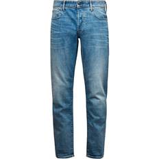 G-Star 3301 Tapered Jeans - Light Indigo Aged