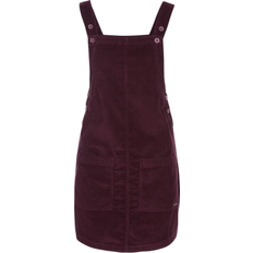 Corduroy Dresses Trespass Twirl Women's Pinafore Dress - Fig