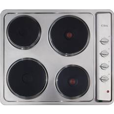 60 cm - Knob Hobs CDA HE6052SS