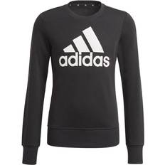 Adidas Girl's Essntials Sweatshirt - Black/White (GP0040)