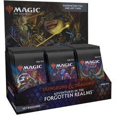 Magic the gathering set booster box Wizards of the Coast Magic: The Gathering Dungeons & Dragons: Adventures in the Forgotten Realms Set Booster Box