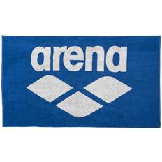 Arena Pool Soft Badezimmerhandtuch Weiß, Blau (150x90cm)