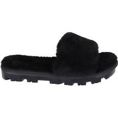 Lana Ciabatte UGG Cozetta Curly Slide Black Women's