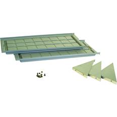 Palram Greenhouse Accessories Palram Set of Greenhouse Shelves 2-pack Aluminum, Stainless steel