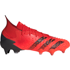 Adidas Rubber Sport Shoes adidas Predator Freak.1 Soft Ground M - Red/Core Black/Solar Red