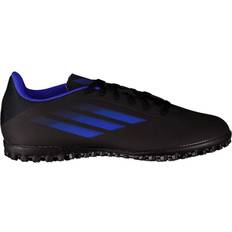 Speedflow x adidas X Speedflow.4 Turf - Core Black/Sonic Ink/Solar Yellow