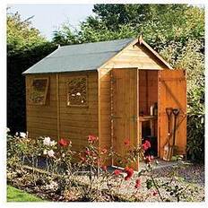 Shed 8 x 6 shiplap Rowlinson Premier (Building Area )