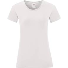 Fruit of the Loom T-shirts Fruit of the Loom Women's Iconic T-Shirt - White