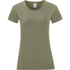 Fruit of the Loom Women's Iconic T-Shirt - Classic Olive Green