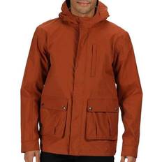 Regatta Bazyl II Waterproof Hooded Shell Jacket - Gingerbread