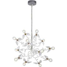 Transparent Lustres Ingo Maurer Birdie Lustre 70cm